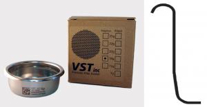Foto: VST-18-RL: Precision stainless filter basket for espresso VST 18 grams - ridge-less