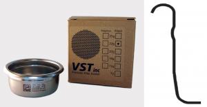 Foto: VST-22-STD: Precision stainless filter basket for espresso VST 22 grams - standard (ridged)