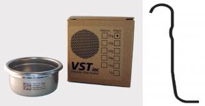 Foto: VST-25-STD: Precision stainless filter basket for espresso VST 25 grams - standard (ridged)