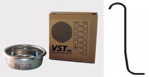 Foto: VST-15-RL: Precision stainless filter basket for espresso VST 15 grams - ridge-less